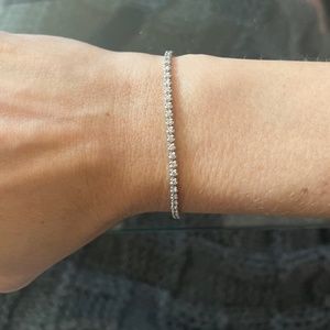 Ring Concierge Diamond Mini Tennis Bracelet Eternity Full Coverage